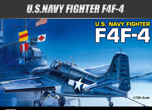 U.S. Navy Fighter F4F-4 1/72