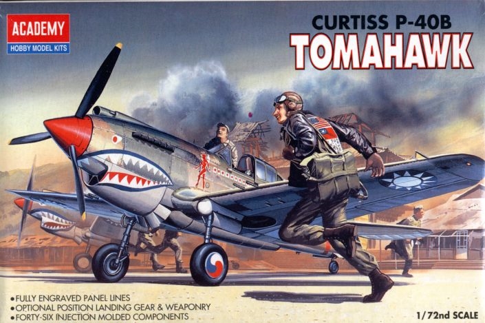 Curtis P-40B 1/72