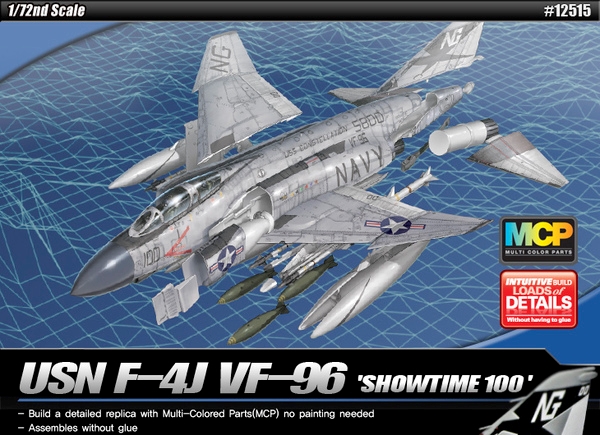 USN F-4J "Show Time 100" MCP 1/72
