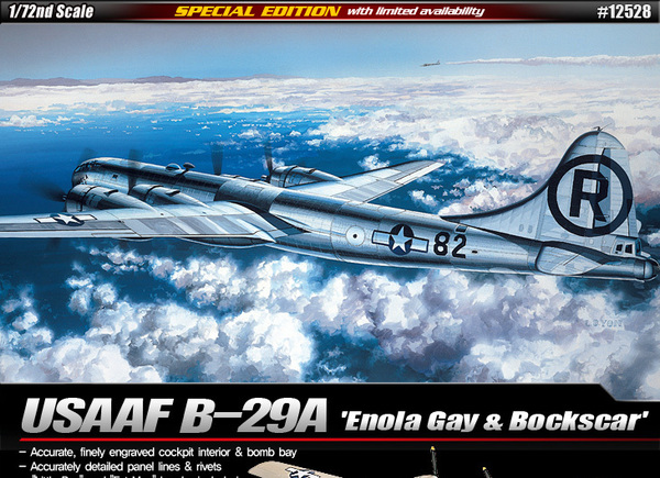 B-29A "Enola Gay & Bockscar" 1/72