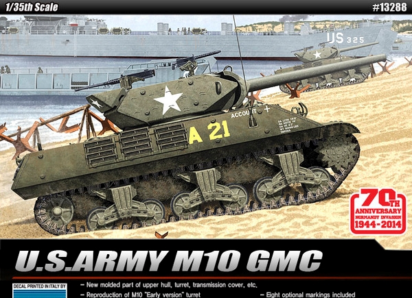 US Army M10 GMC 70th anniversary Normandy invasion 1944 1/35