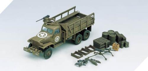 U.S. 2.5ton Cargo Truck & Accessories 1/72 Ground Vehicle Series-2 1/72