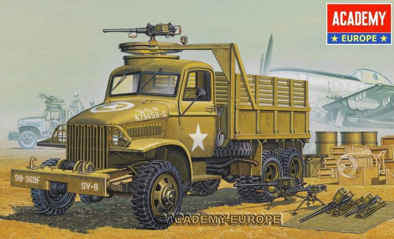 U.S. 2.5ton Cargo Truck & Accessories 1/72 Ground Vehicle Series-2 1/72