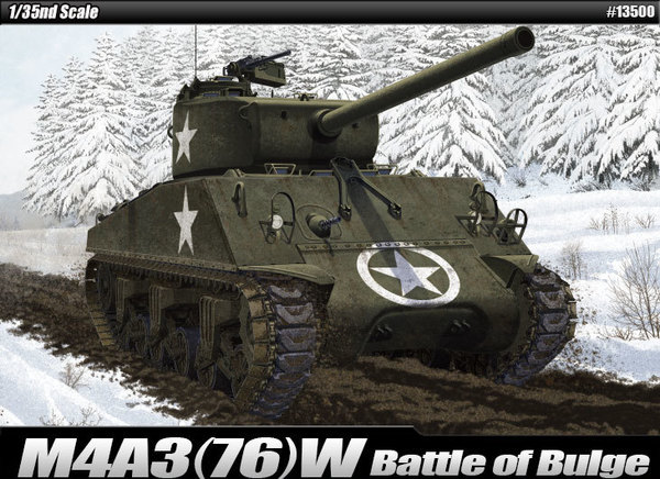 M4A3(76)W Battle of Bulge 1/35