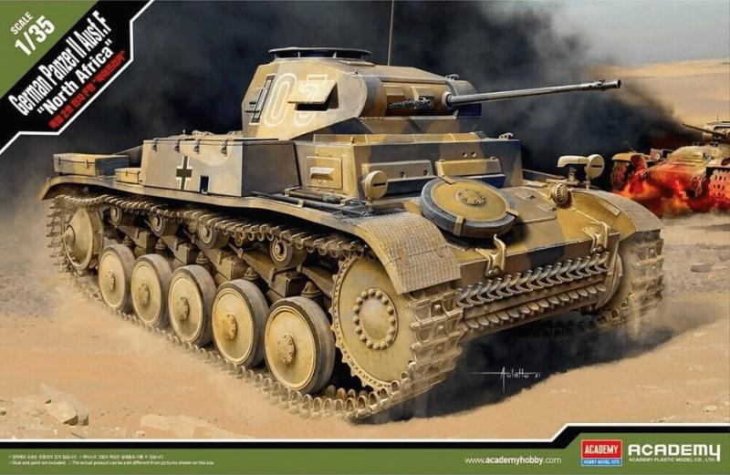 German Panzer II Ausf. F North Africa 1/35