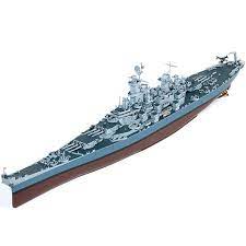 U.S. Navy Battleship USS Missouri BB-63 1/400