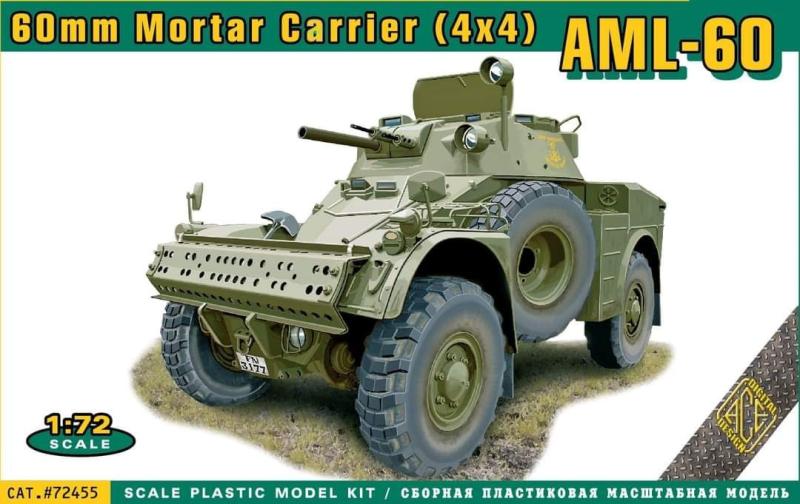 60mm Mortar Carrier (4×4) AML-60 Digital Design 1/72
