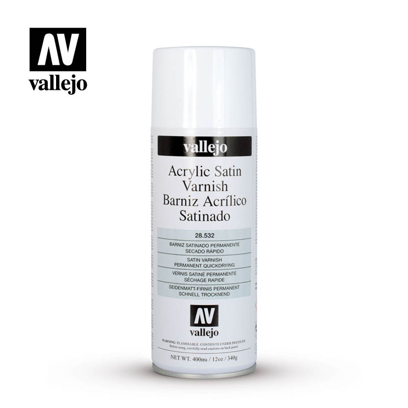Acrylic Satin Varnish Spray 400ml