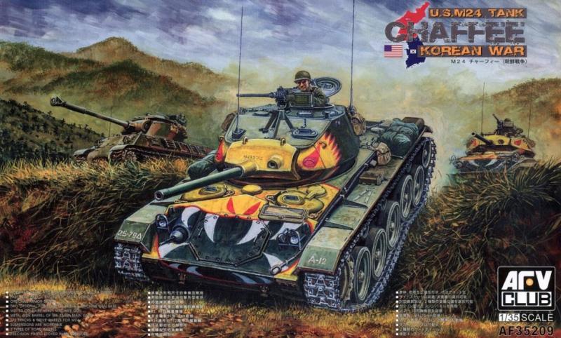 U.S. M24 Tank "Chaffee Korean war" 1/35