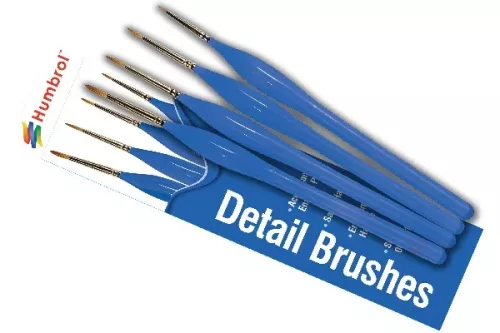Detail Brush Pack - (x4) 00/0/1/2
