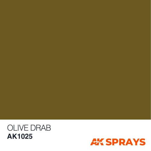 Olive Drab Color Spray (150 ml)