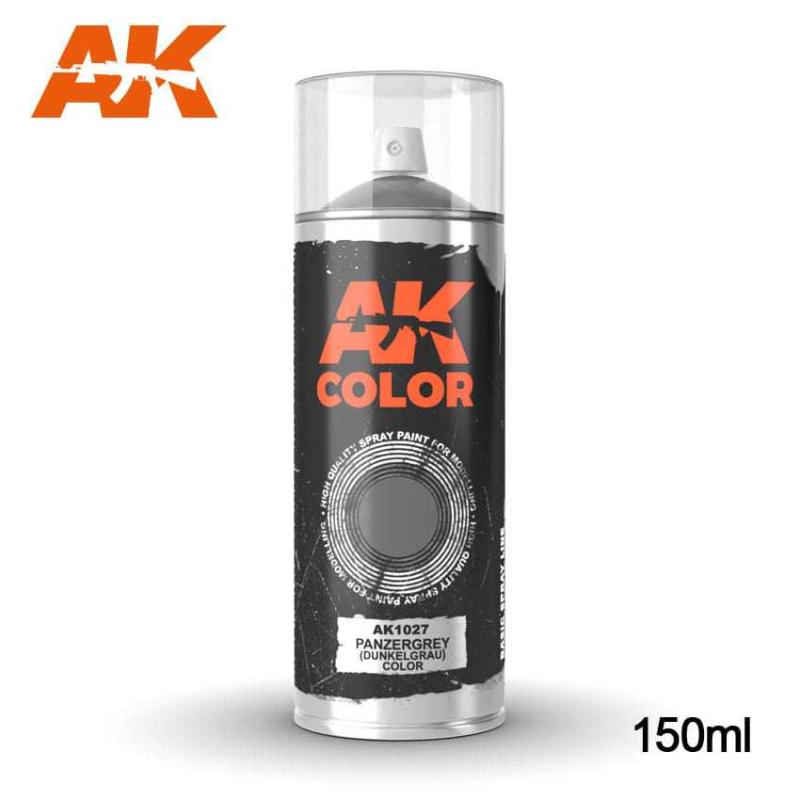 Panzergrey (Dunkelgrau) Color Spray (150 ml)