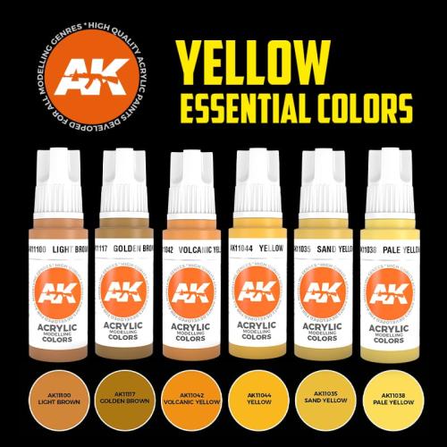 YELLOW ESSENTIAL COLORS