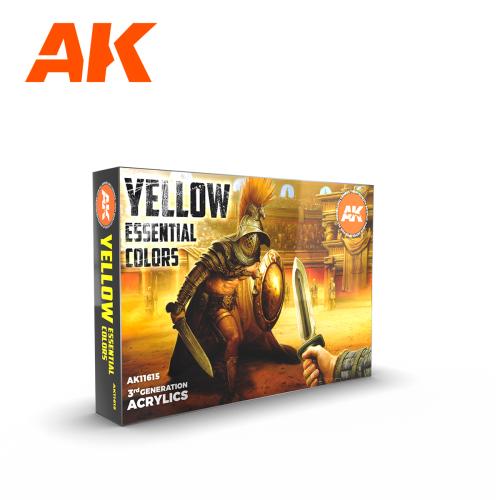 YELLOW ESSENTIAL COLORS