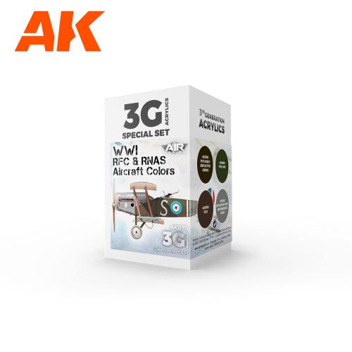 WWI RFC & RNAS. BRITISH AIRCRAFT COLORS