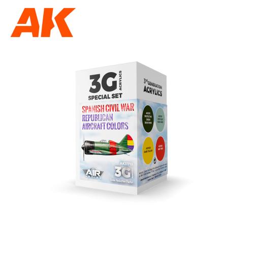 SPANISH CIVIL WAR. REPUBLICAN AIRCRAFT COLORS