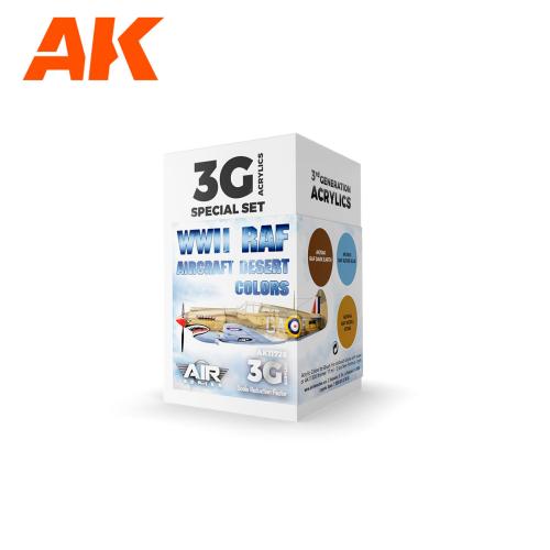 WWII RAF AIRCRAFT DESERT COLORS