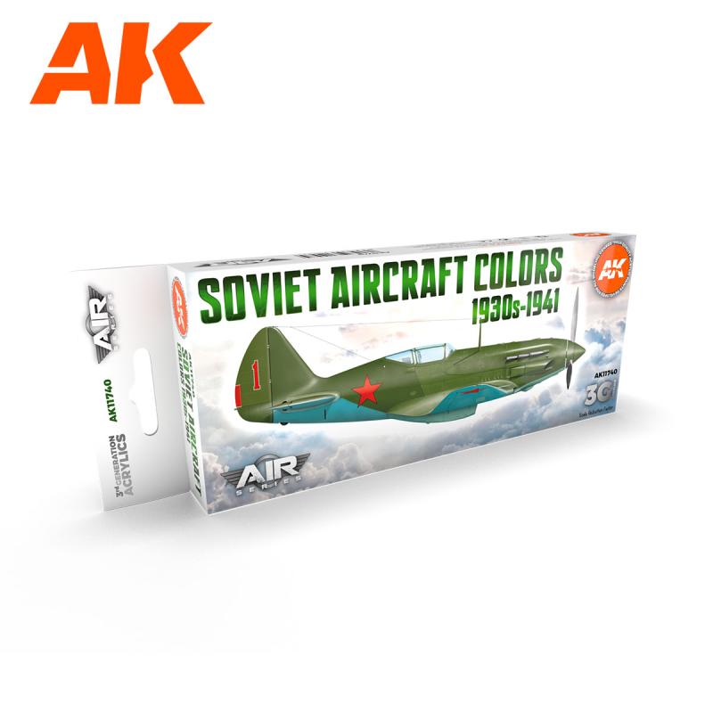 SOVIET AIRCRAFT COLORS 1930S-1941