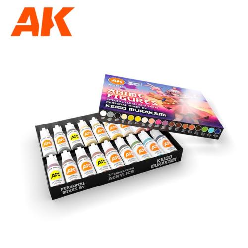 SIGNATURE SET – KEIGO MURAKAMI PERSONAL MIXES – ANIME FIGURES PAINT SET