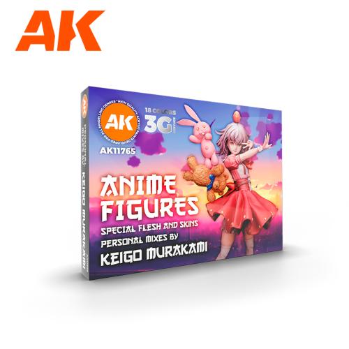 SIGNATURE SET – KEIGO MURAKAMI PERSONAL MIXES – ANIME FIGURES PAINT SET