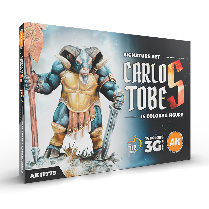 CARLOS TOBES – 3GEN SIGNATURE SET – 14 COLORS & 1 FIGURE