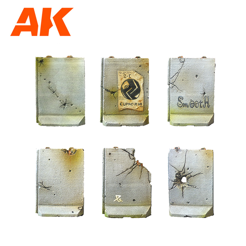 Defensive Walls Set (resin)