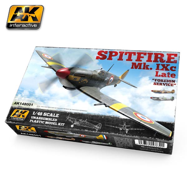 Spitfire Mk.IXc Late Foreign Service 1/48