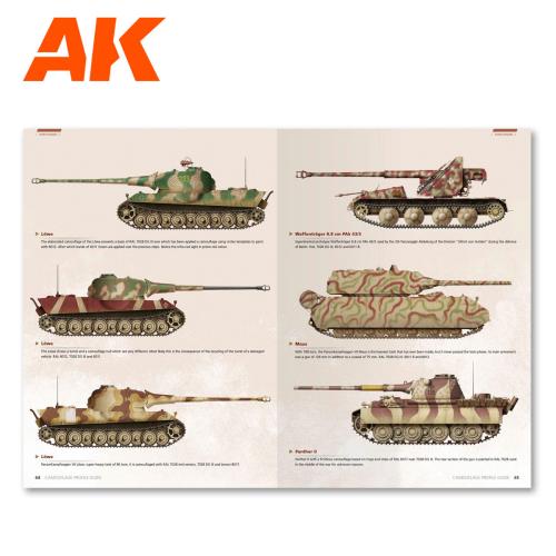 1945 GERMAN COLORS. CAMOUFLAGE PROFILE GUIDE