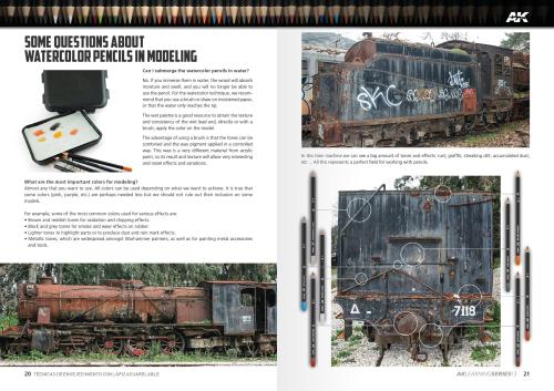 AK LEARNING 13: WEATHERING PENCIL TECHNIQUES