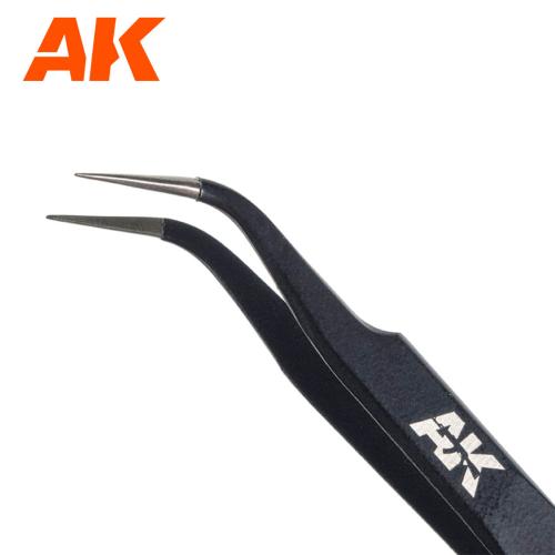 PRECISE CURVED TWEEZERS