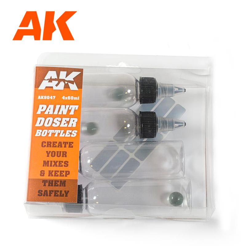 PAINT DOSER BOTTLES 60ML