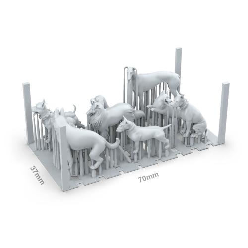 AK Basing Bits: Dogs (resin) (9)