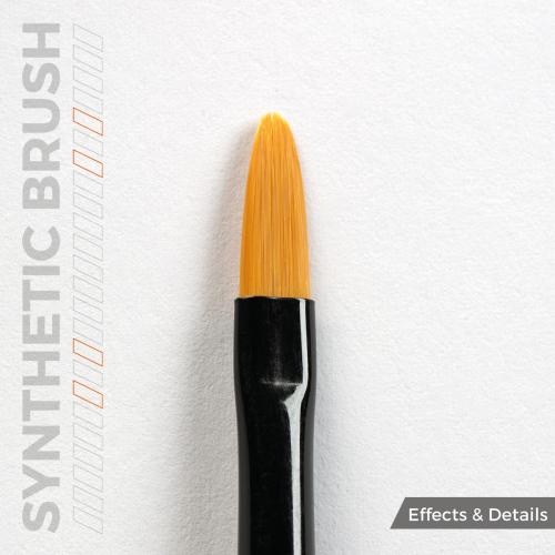 Filibert Brush: Size 4 - Synthetic