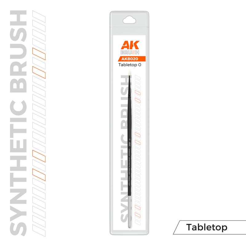 Tabletop Brush Size 0 - Synthetic