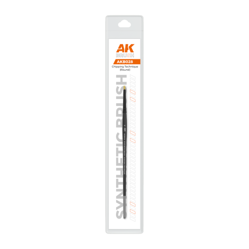 AK Brush: Chipping Technique (Round) (Synthetic)