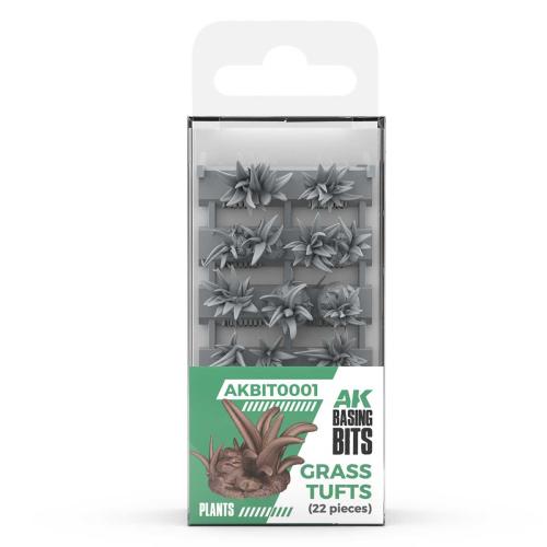 AK Basing Bits: Grass Tufts (resin) (22)