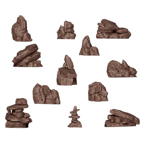AK Basing Bits: Rocks & Tors (resin) (12)
