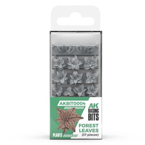 AK Basing Bits: Forest Leaves (resin) (37)