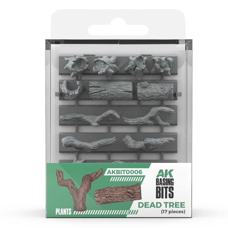 AK Basing Bits: Dead Tree (resin) (17)