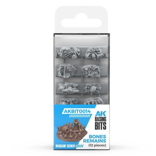AK Basing Bits: Bones Remains (resin) (12)