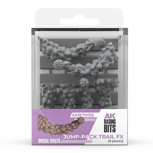 AK Basing Bits: Jump-Pack FX (resin) (6)