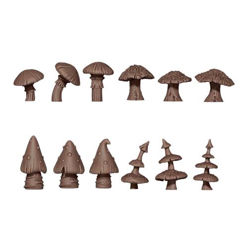 AK Basing Bits: Giant Mushrooms (resin) (12)