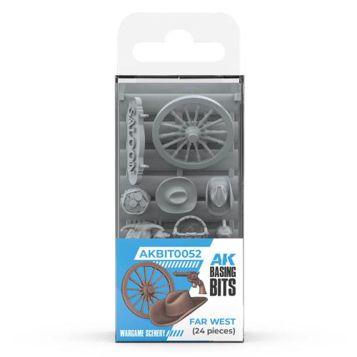 AK Basing Bits: Far West (resin) (24)