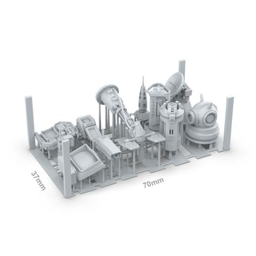 AK Basing Bits: SCI-FI Props (resin) (11)