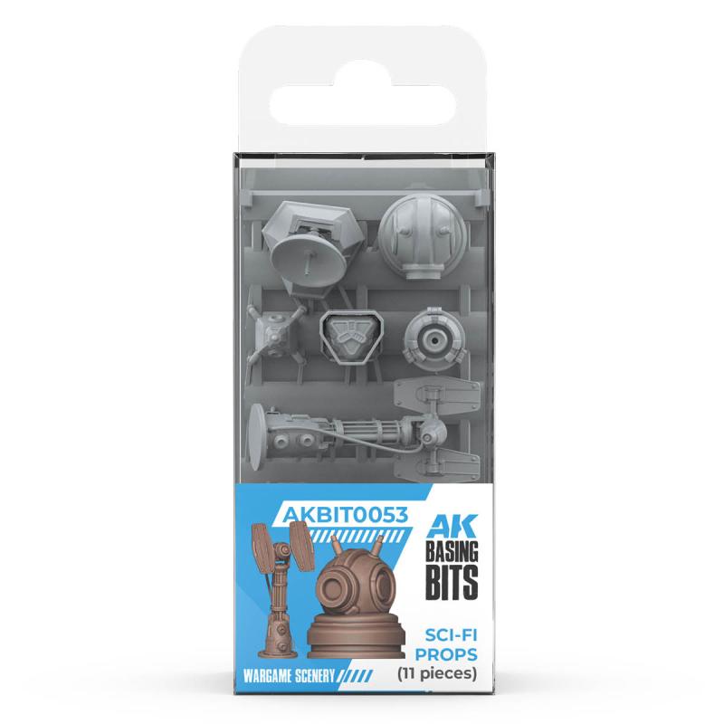 AK Basing Bits: SCI-FI Props (resin) (11)
