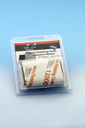 Micro Finishing Cloth Abrasive Sheets (Assortment)