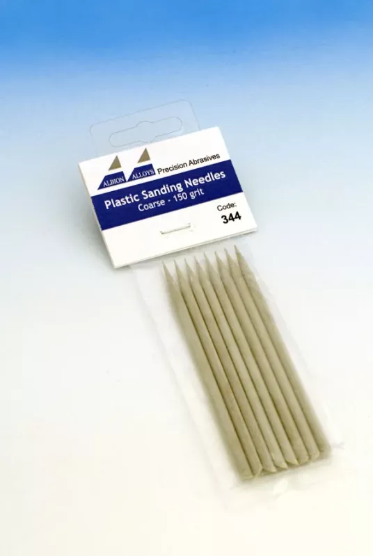 Plastic Sanding Needles, coarse / grit 150