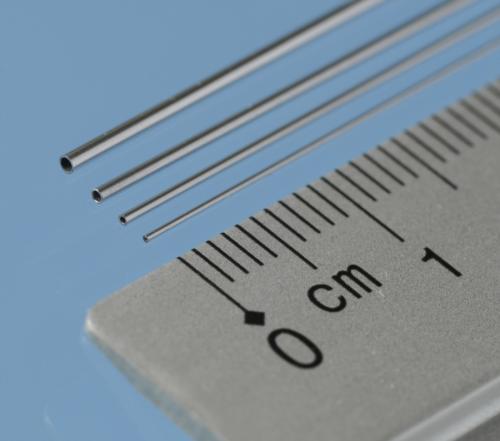 Aluminium Micro Tube, 0.9 mm x 0.7 mm i.d., 3pcs, 305mm