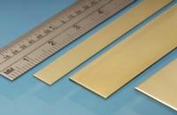 Brass Strip, 6 x 0.4 mm, 5pcs, 305mm