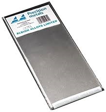 Aluminium Sheet 0,15 mm 2 sheet - 100 x 250 mm